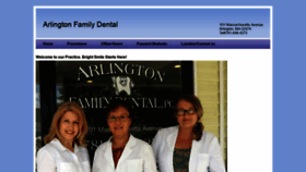 What Arlingtonfamilydental.net website looked like in 2020 (4 years ago)