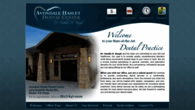 What Avondalehasletdentalcenter.com website looked like in 2020 (4 years ago)