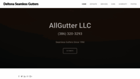 What Allgutter.com website looked like in 2020 (4 years ago)