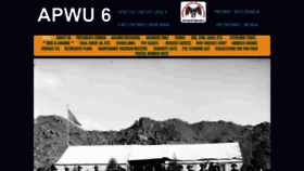 What Apwuslc6.org website looked like in 2020 (4 years ago)