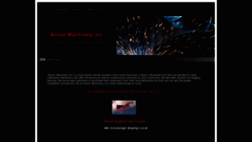 What Actionmachineryinc.com website looked like in 2020 (4 years ago)