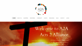 What A2a.org.au website looked like in 2020 (4 years ago)