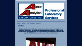 What Alexinlabs.com website looked like in 2020 (4 years ago)