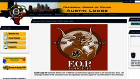 What Austinfop.org website looked like in 2020 (4 years ago)