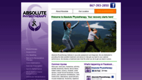 What Absoluteptyt.ca website looked like in 2020 (4 years ago)
