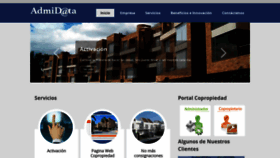 What Admidata.net website looked like in 2020 (4 years ago)