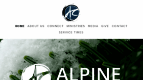 What Alpinecoc.org website looked like in 2020 (4 years ago)
