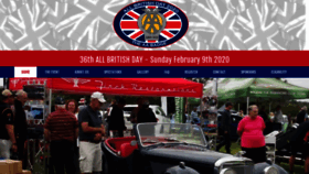 What Allbritishday.com website looked like in 2020 (4 years ago)