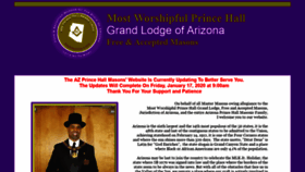 What Azprincehallmasons.org website looked like in 2020 (4 years ago)