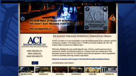 What Acibuildingsystems.com website looked like in 2020 (4 years ago)