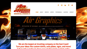 What Airgraphicsstore.com website looked like in 2020 (4 years ago)