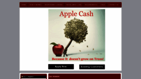 What Appletreecash.com website looked like in 2020 (4 years ago)