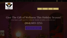 What Asianhealingmassagegreenville.com website looked like in 2020 (4 years ago)