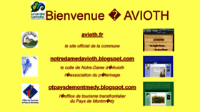 What Avioth.fr website looked like in 2020 (4 years ago)