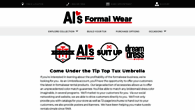 What Ascotformalwear.com website looked like in 2020 (4 years ago)