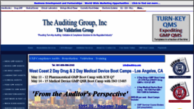 What Auditing.com website looked like in 2020 (4 years ago)