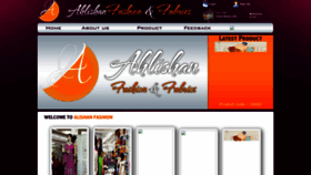 What Ahlishanfashion.com website looked like in 2020 (4 years ago)