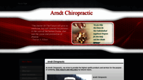 What Arndtchiro.com website looked like in 2020 (4 years ago)