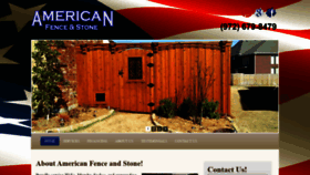 What Americanfenceandstone.com website looked like in 2020 (4 years ago)