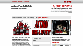 What Actionfiresafetyequip.com website looked like in 2020 (4 years ago)