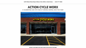 What Actioncycleworx.net website looked like in 2020 (4 years ago)