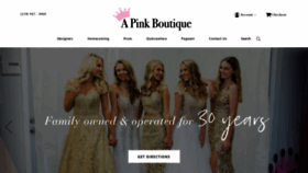 What Apinkbtq.com website looked like in 2020 (4 years ago)