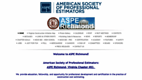 What Aspe-richmond.org website looked like in 2020 (4 years ago)