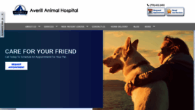 What Averillanimalhospital.com website looked like in 2020 (4 years ago)