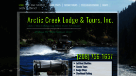What Arcticcreeklodge.com website looked like in 2020 (4 years ago)