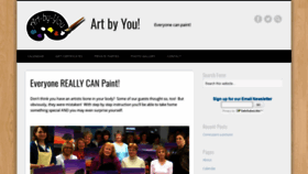 What Art-by-you.com website looked like in 2020 (4 years ago)