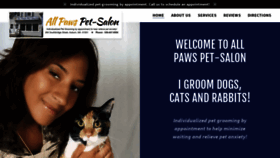 What Allpawspet-salon.com website looked like in 2020 (4 years ago)