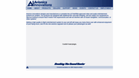 What Avionicsinnovations.com website looked like in 2020 (4 years ago)