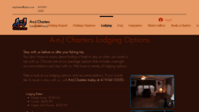 What Anjcharters.com website looked like in 2020 (4 years ago)