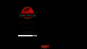 What Ambermuseum.com website looked like in 2020 (4 years ago)