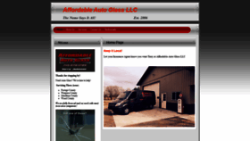 What Affordableautoglassllc.com website looked like in 2020 (4 years ago)