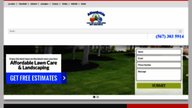 What Affordablelawncareohio.com website looked like in 2020 (4 years ago)