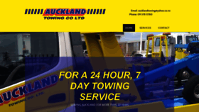 What Aucklandtowing.co.nz website looked like in 2020 (4 years ago)
