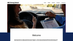 What Abcdrivingschoolfl.com website looked like in 2020 (4 years ago)