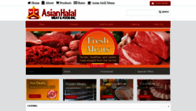 What Asianhalalmeat.ca website looked like in 2020 (4 years ago)