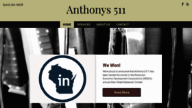 What Anthonys511.com website looked like in 2020 (4 years ago)
