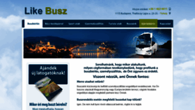 What Autobuszberles.net website looked like in 2020 (4 years ago)