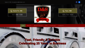 What Applianceservicenm.com website looked like in 2020 (6 years ago)