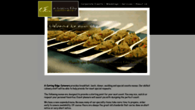 What Acuttingedgecatering.com website looked like in 2020 (4 years ago)