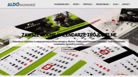 What Aldo-kalendarze.pl website looked like in 2020 (4 years ago)