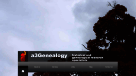 What A3genealogy.com website looked like in 2020 (4 years ago)