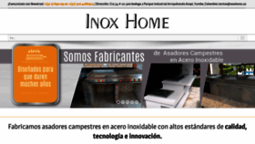 What Asadores.co website looked like in 2020 (4 years ago)