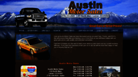 What Austinmotorsales.com website looked like in 2020 (4 years ago)