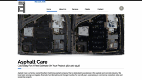 What Asphaltcare.us website looked like in 2020 (4 years ago)