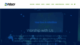What Asburyraleigh.org website looked like in 2020 (4 years ago)