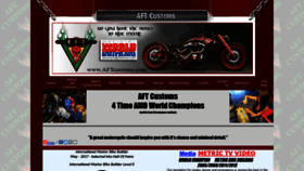What Aftcustoms.com website looked like in 2020 (4 years ago)